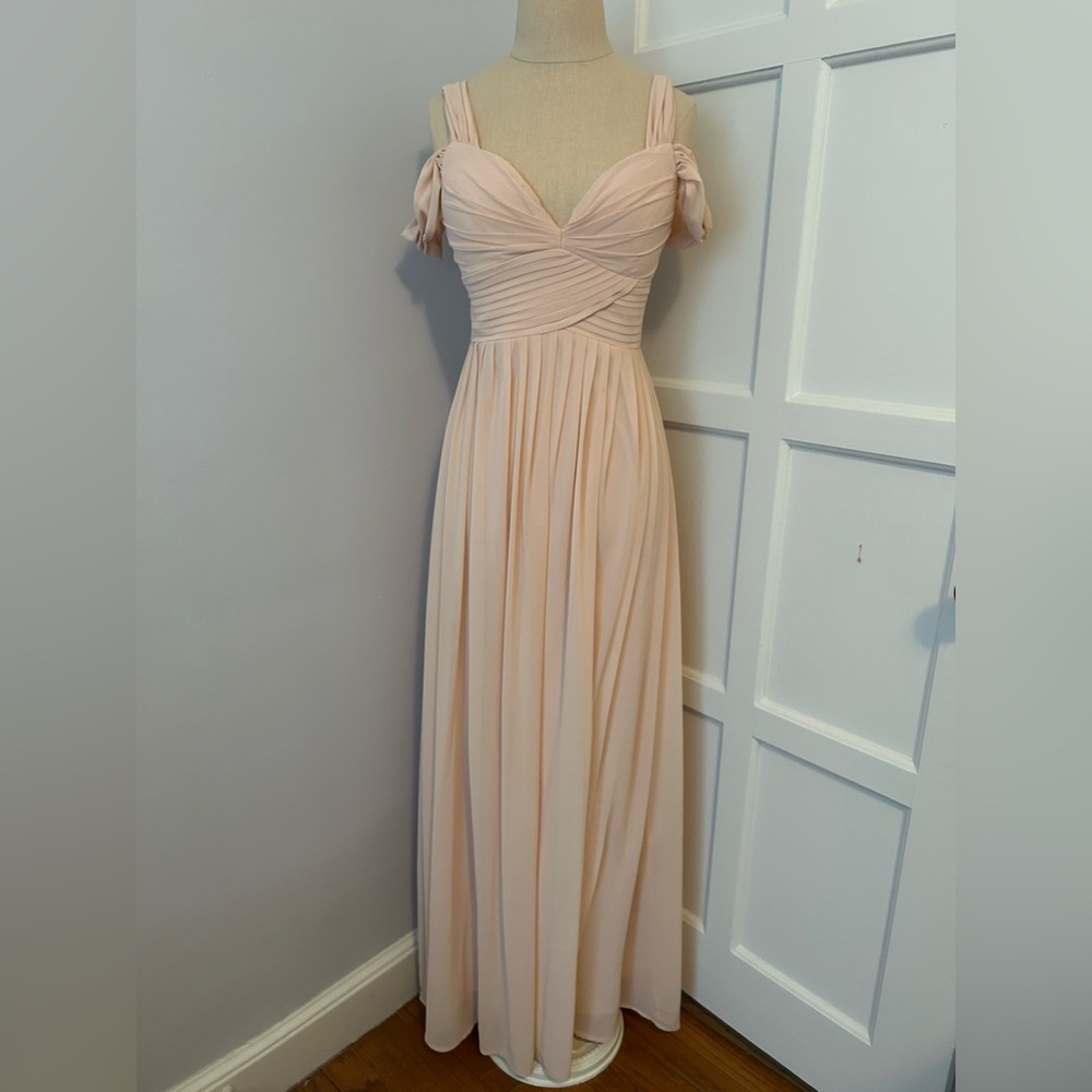 Lulu's Blush Maxi Dress